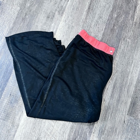 Miss Chievous Pants - Miss Chievous Black Joggers with Pink Trim